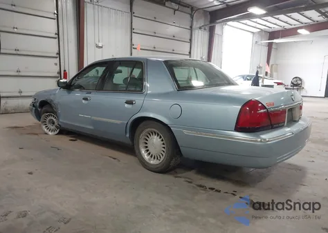 2001 Mercury Grand Marquis Ls из США, поврежденный, VIN 2MEFM75WX1X608999
